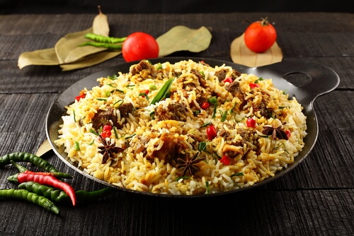 Awadhi Ghosht Biryani