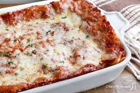 Homemade Lasagna